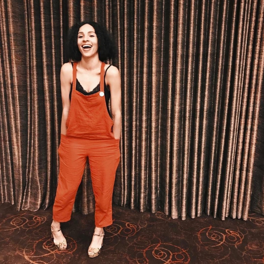 Urban Outfitters Red Overalls